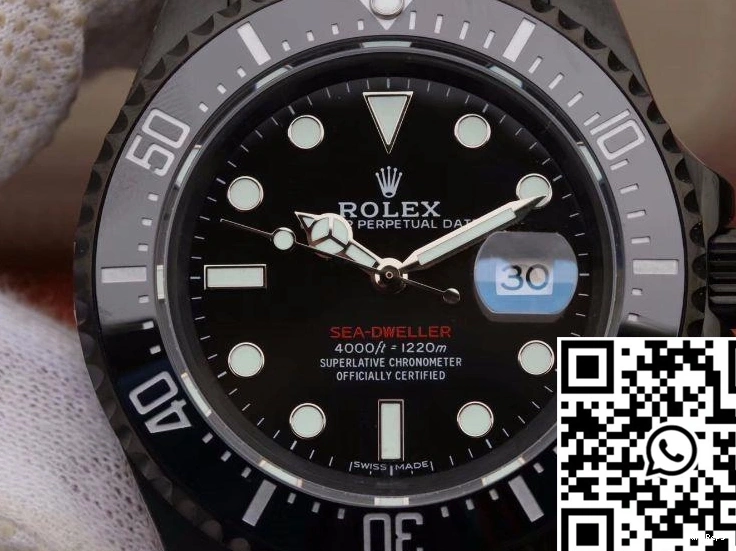 116660 Black Dial Deepsea Rolex Sea-Dweller V2 0223